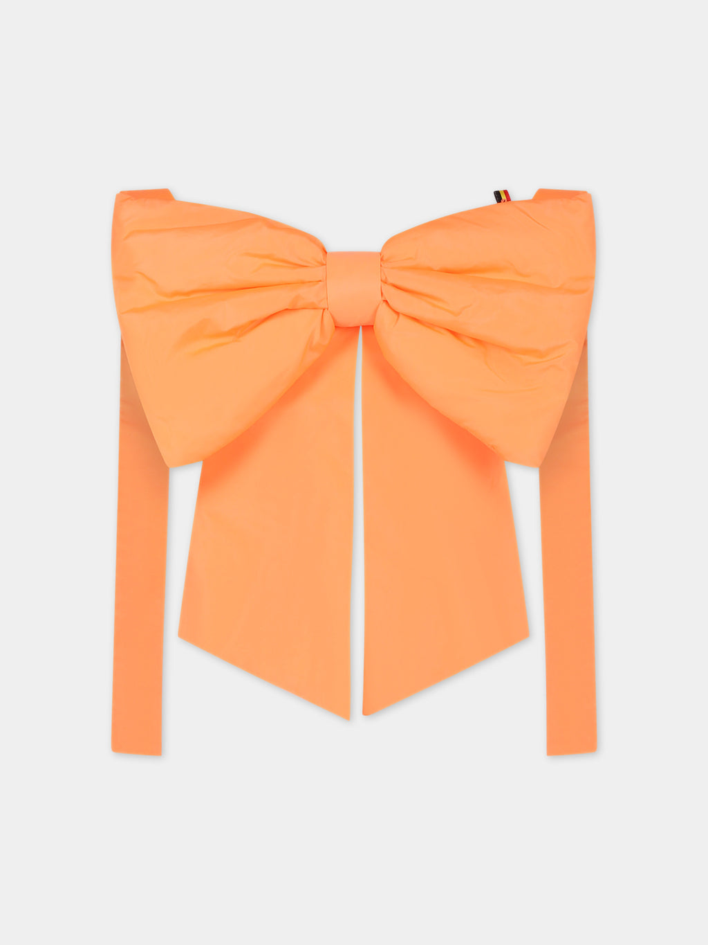 Sac orange pour fille avec flocon